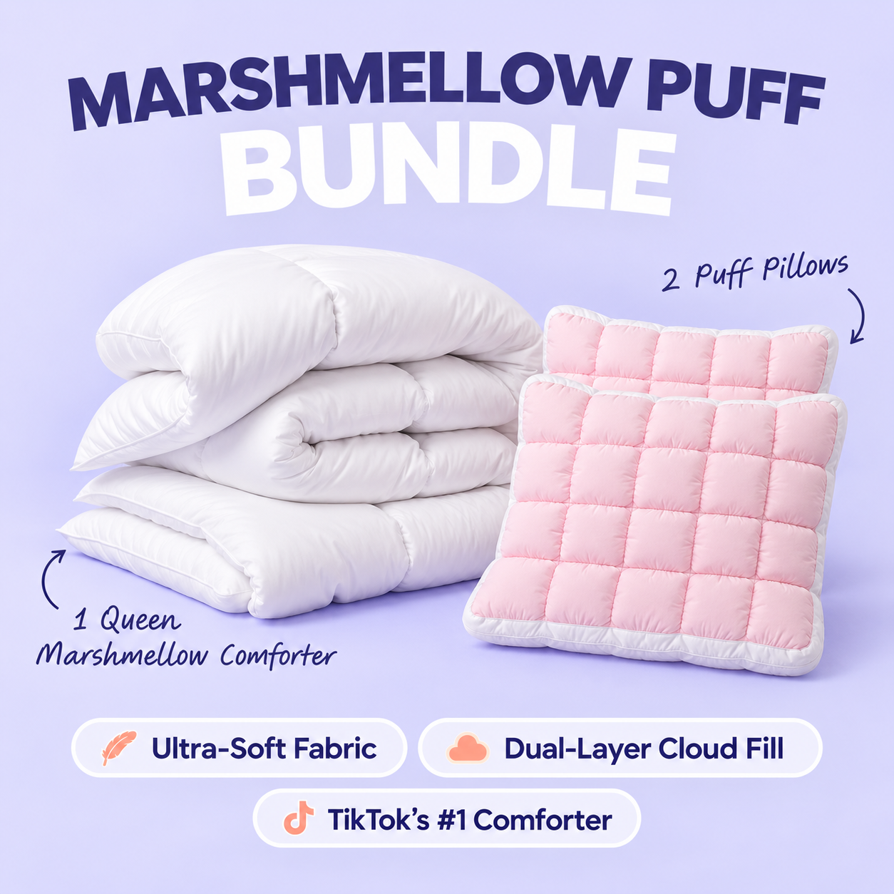 Our #1 Comforter + Our Softest Pillow Ever