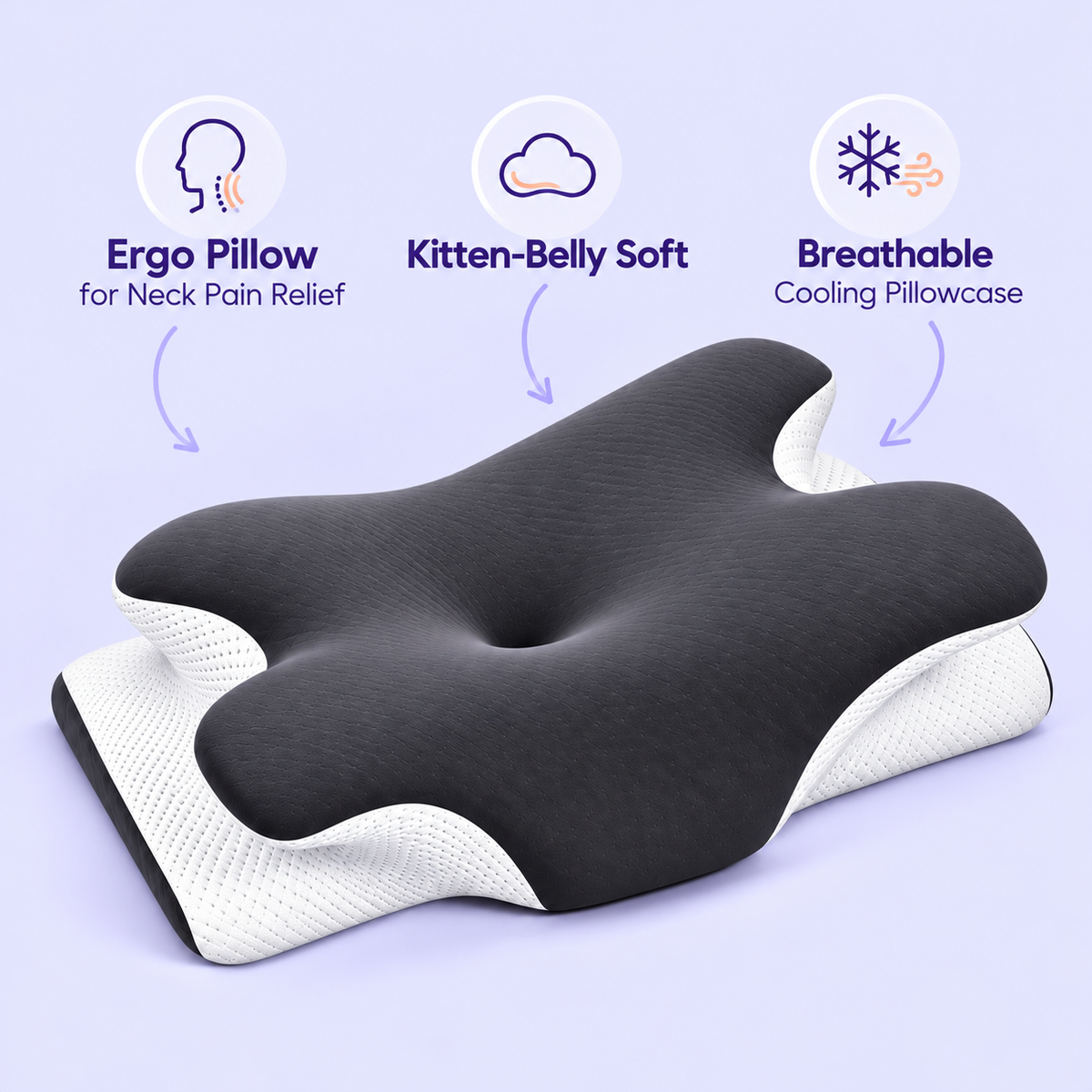 Comfeazy CloudErgo Pillow