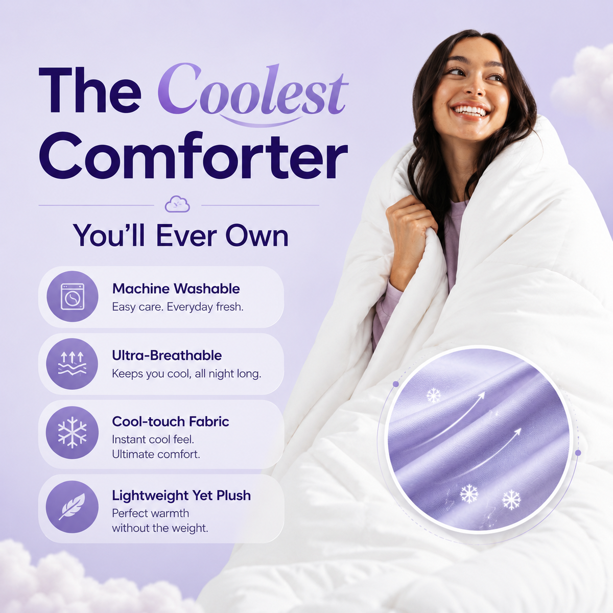 CloudCool™ Cooling Comforter
