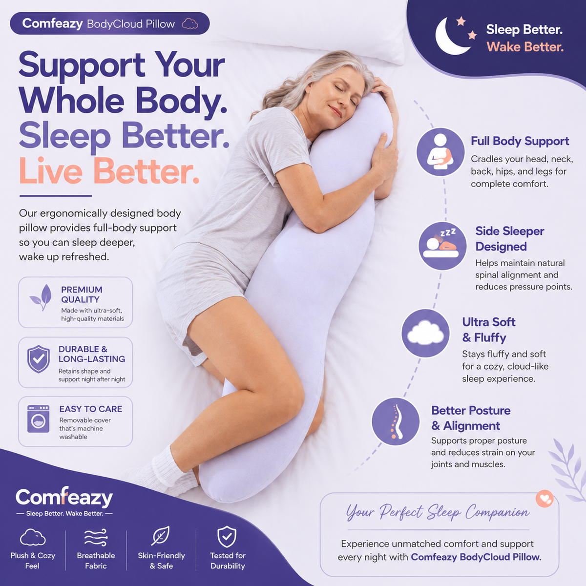 BodyAlign Cooling Pillow